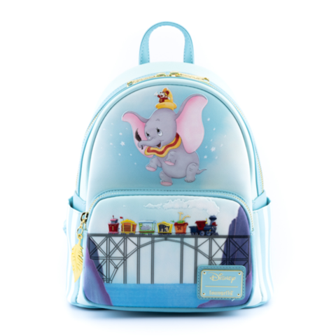Loungefly Disney Dumbo 80th Anniversary Don't Just Fly Mini Backpack Afbeelding 1