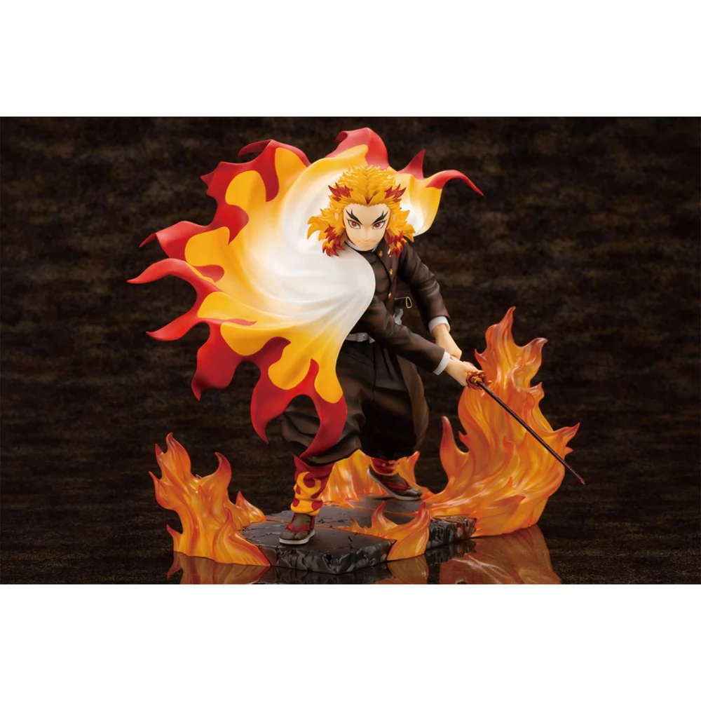 Kotobukiya Demon Slayer: Kimetsu no Yaiba ARTFX J Beeld - Kyojuro Rengoku Afbeelding 1