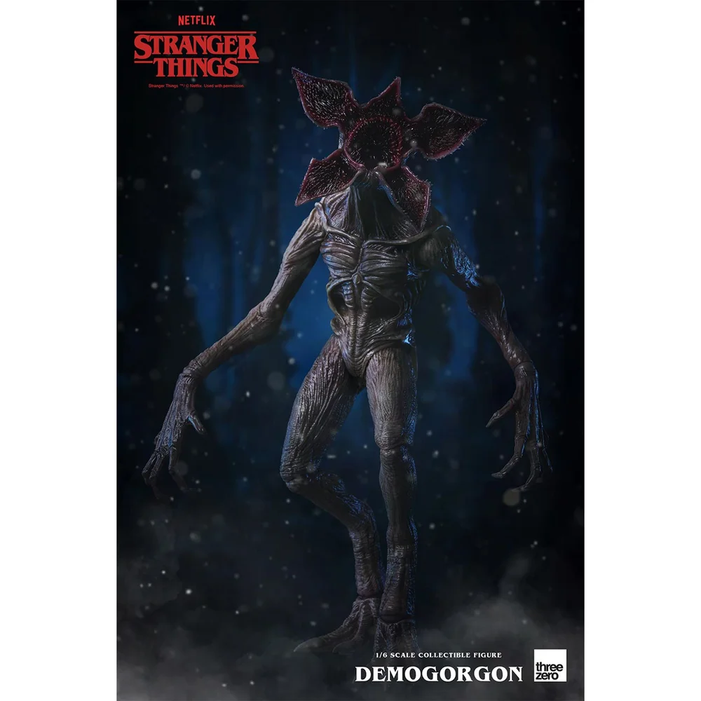 ThreeZero Stranger Things 1/6 Schaal Verzamelbaar Figuur - Demogorgon Afbeelding 1