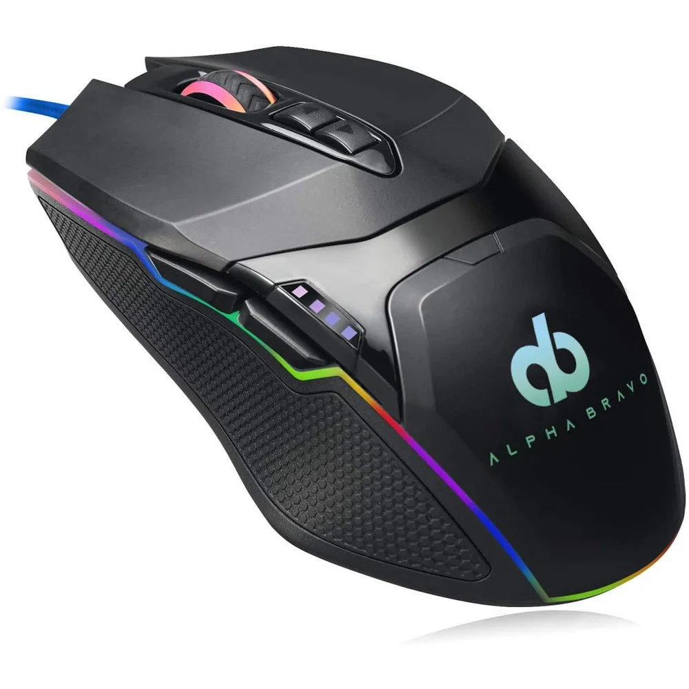 Alpha Bravo Gz-1 Usb Wired Gaming Mouse Afbeelding 1