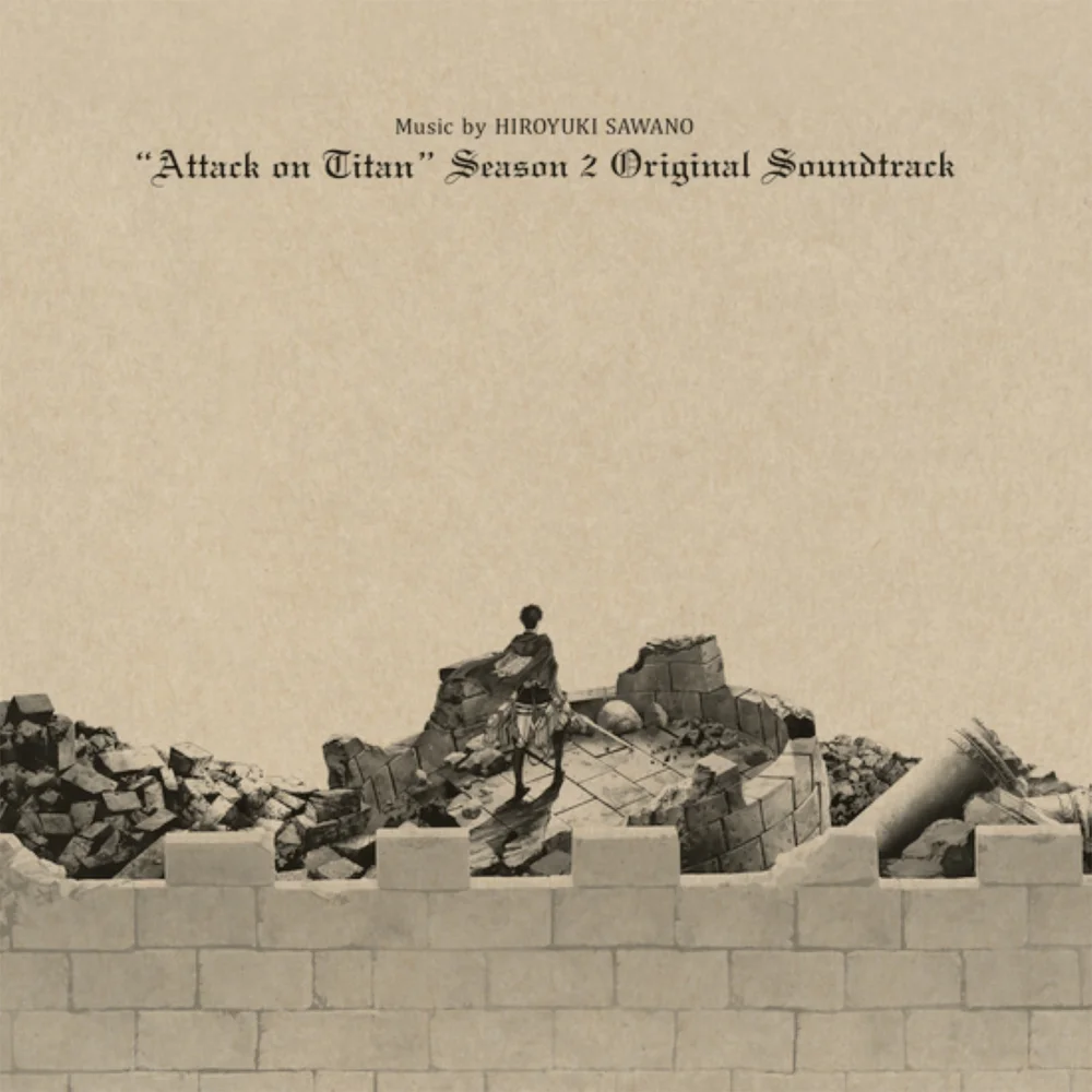 Anime Limited - Attack On Titan Seizoen 2 (Originele Soundtrack) 180g 3xLP (Paars & Wit Splatter) Afbeelding 1