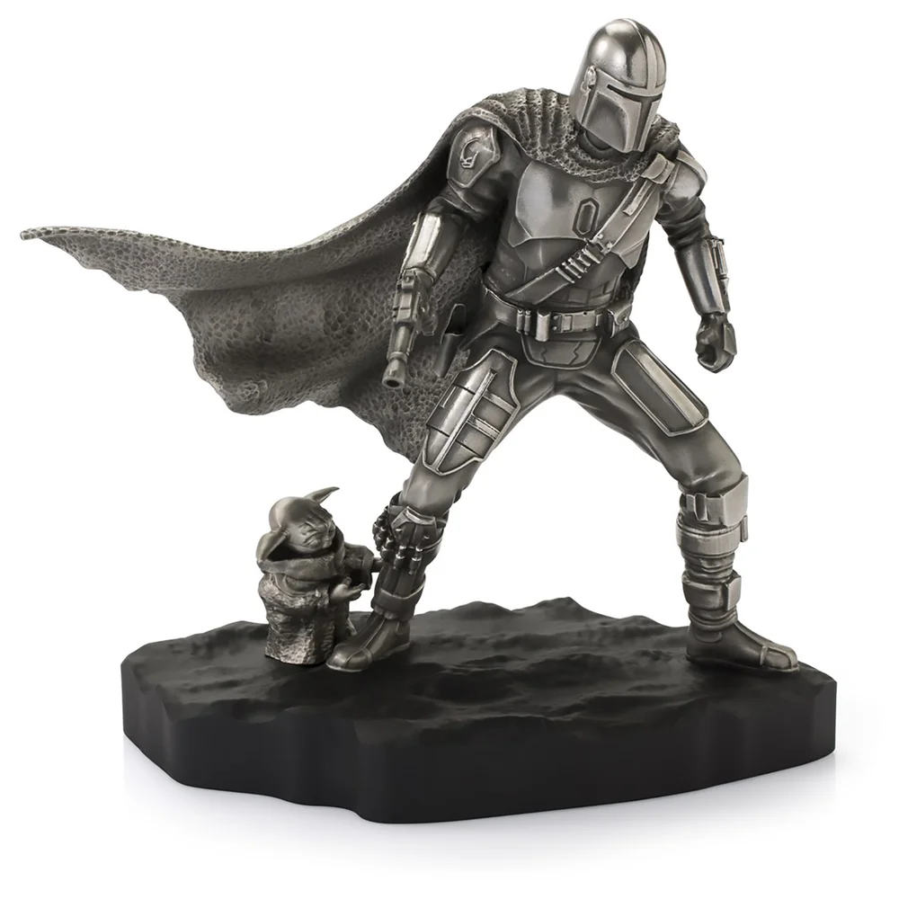 Royal Selangor Star Wars Limited Edition Mandalorian Figurine Afbeelding 1