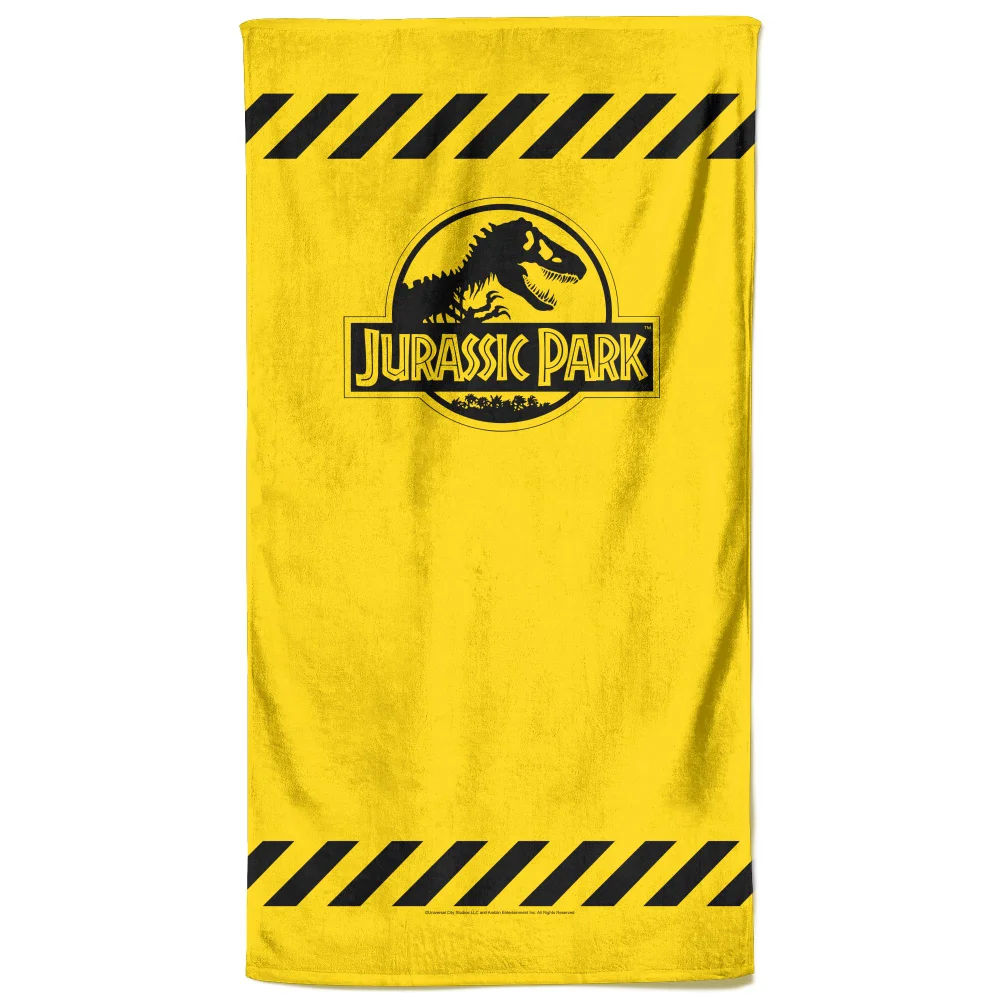 Jurassic Park Tape Beach Towel Afbeelding 1