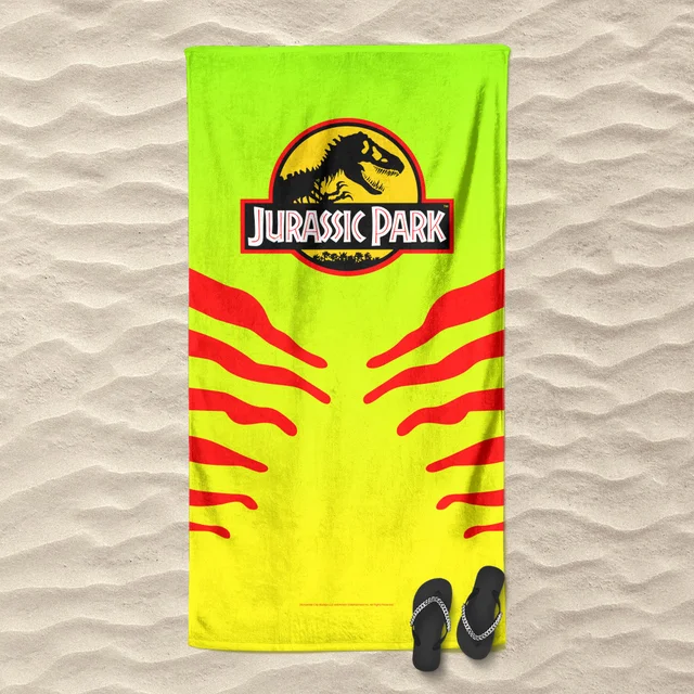 Jurassic Park Gradient Beach Towel