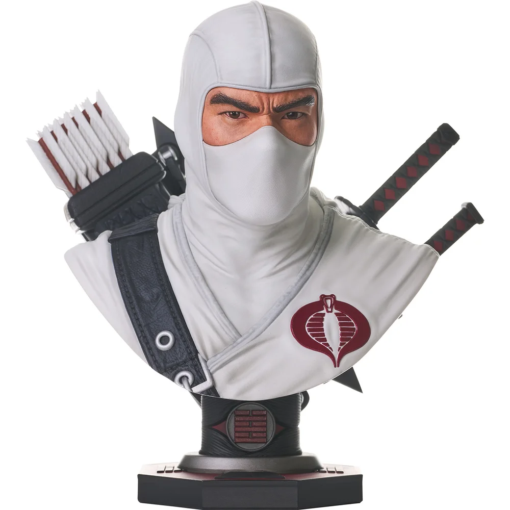 Diamond Select G.I. Joe: A Real American Hero Legends In 3D 1/2 Scale Bust - Storm Shadow Afbeelding 1