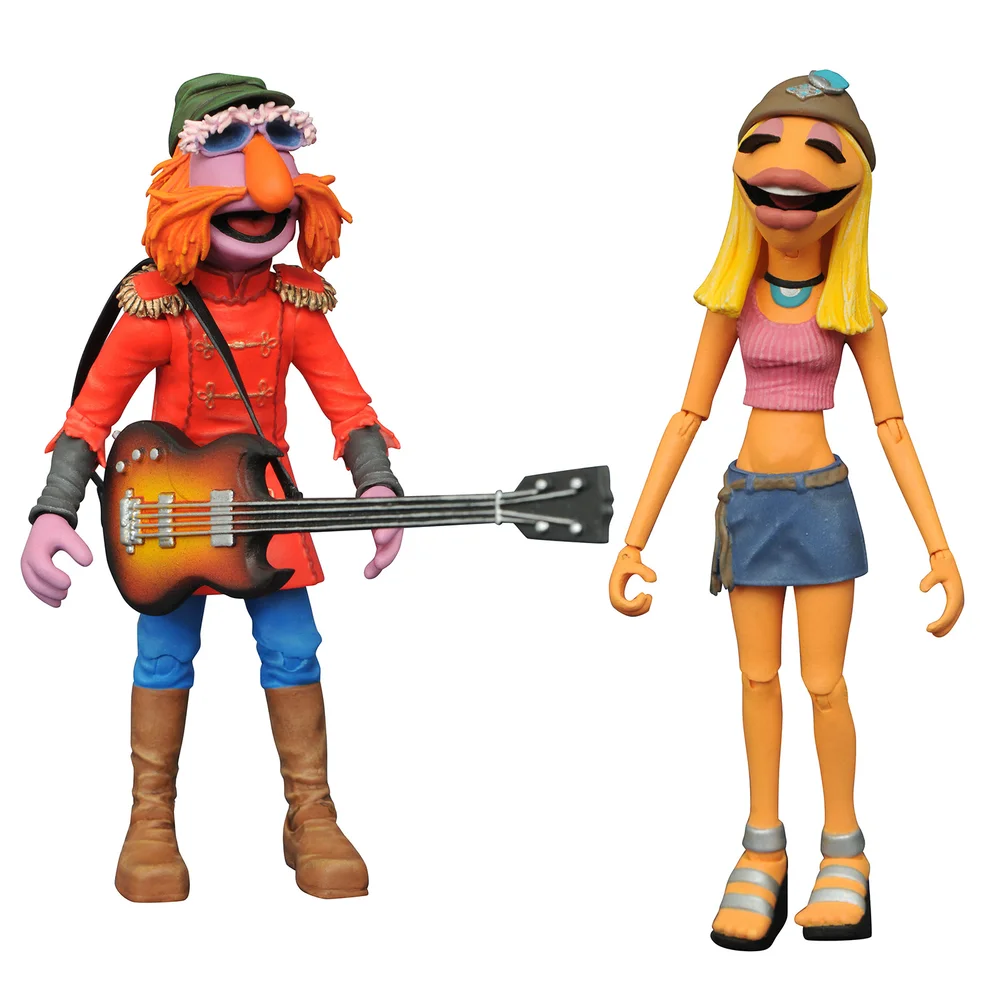 Diamond Select The Muppets Best Of Deluxe Action Figure - Floyd & Janice Afbeelding 1
