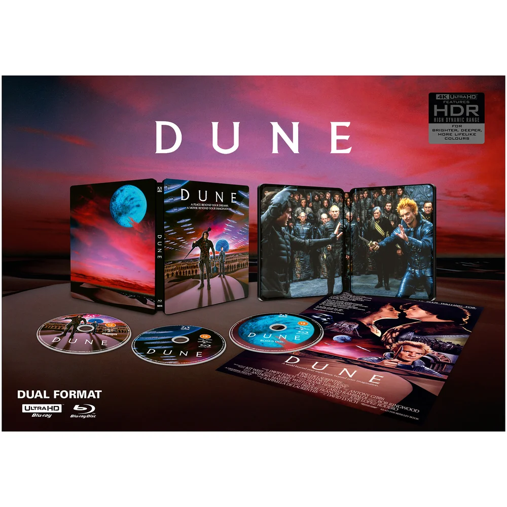 Dune - Zavvi Exclusief 4K Ultra HD Steelbook (Inclusief Blu-ray) Afbeelding 1