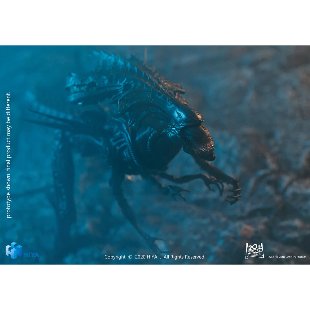 HIYA Toys Aliens Battle Damage Alien Queen Exquisite Mini 1/18 Schaalfiguur Afbeelding 1