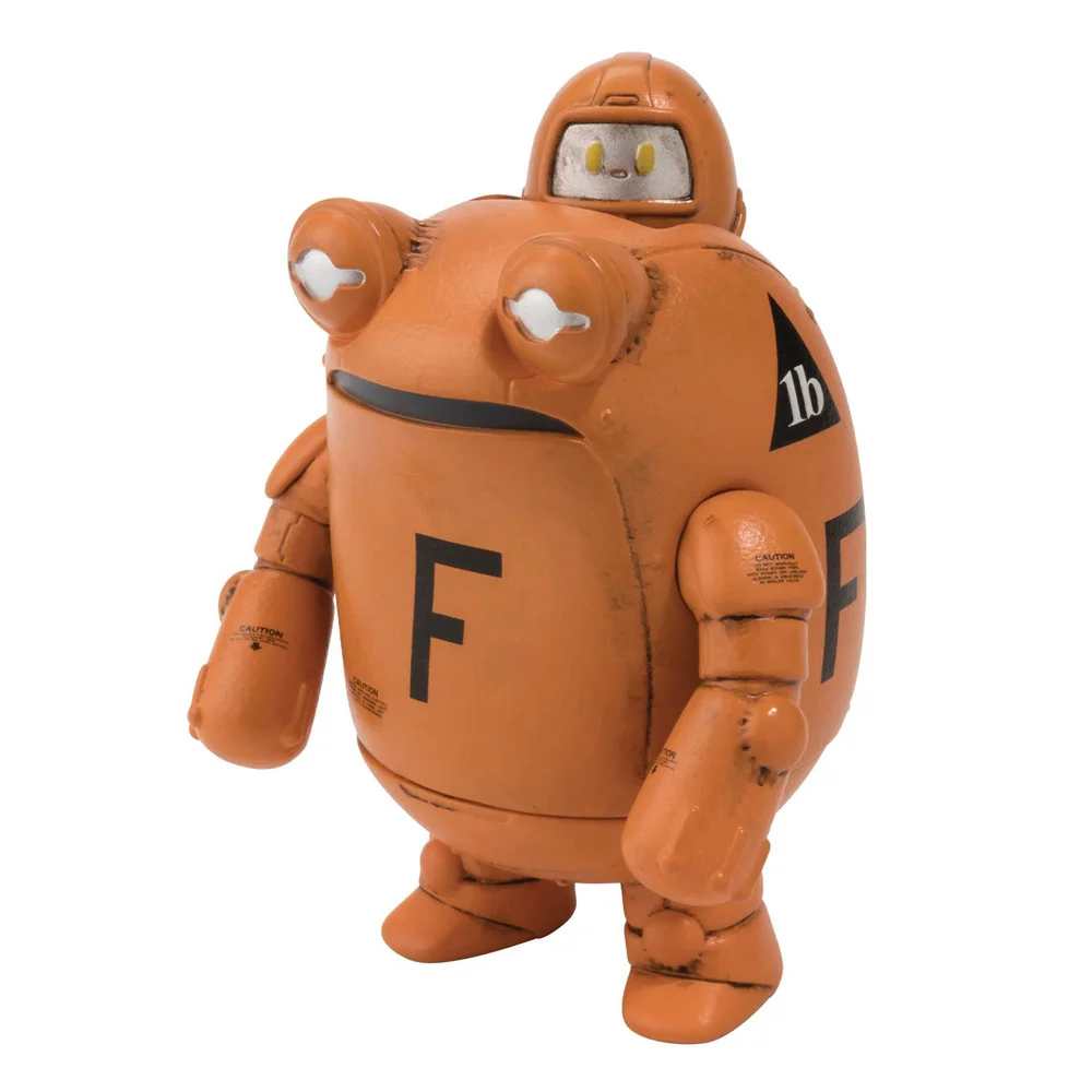 Kerounen Fukuzou Orange Soft Vinyl Figure Afbeelding 1