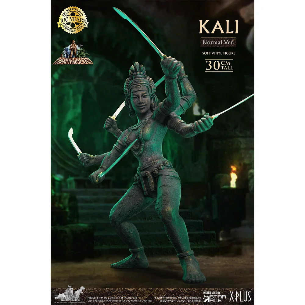 Star Ace Harryhausen100 Soft Vinyl Statue - Kali (Normal Ver.) Afbeelding 1