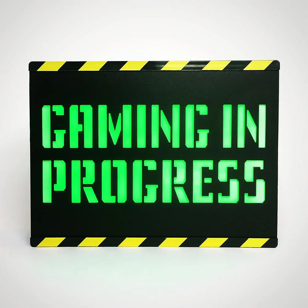 Gaming In Progress A5 Lightbox Afbeelding 1