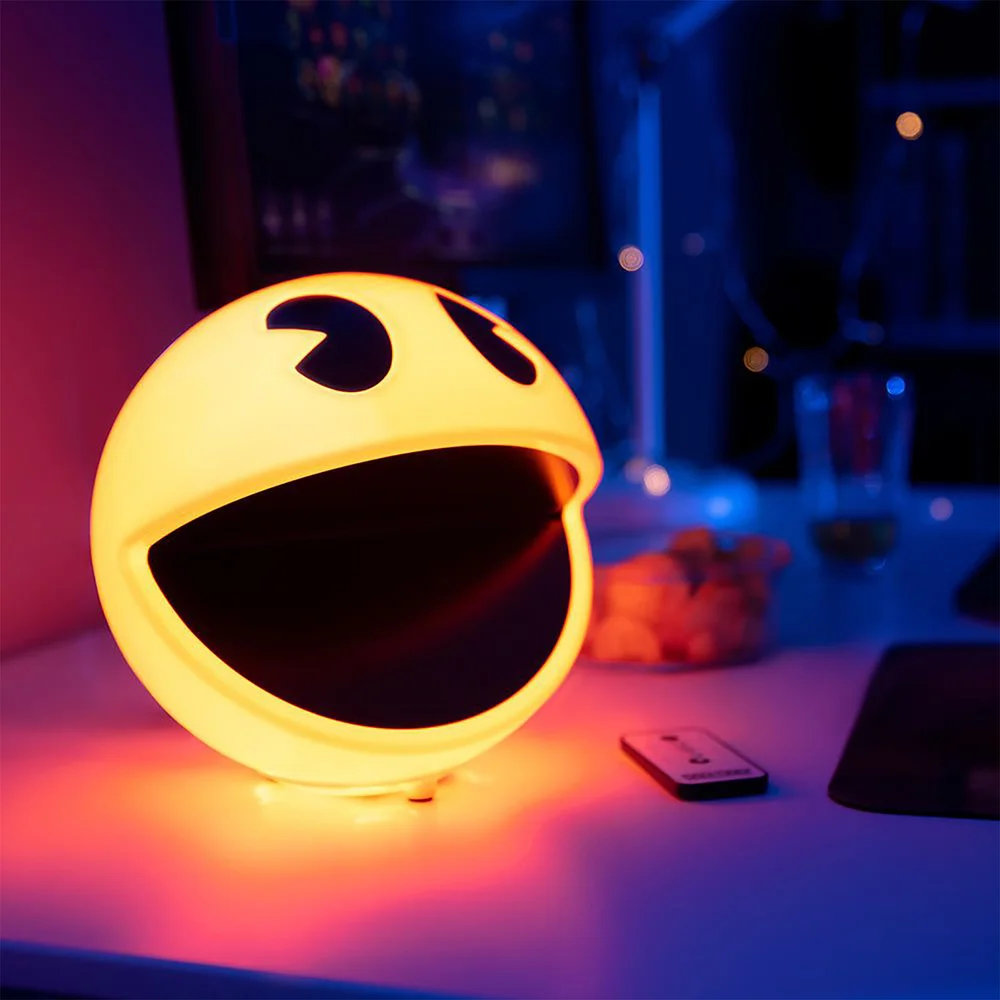 Pac-Man Lamp (UK Mains Plug) Afbeelding 1