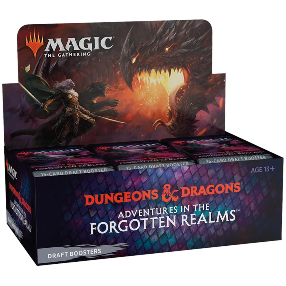 Magic: The Gathering - Adventures in the Forgotten Realms - 3 Booster Draft Pack Afbeelding 1