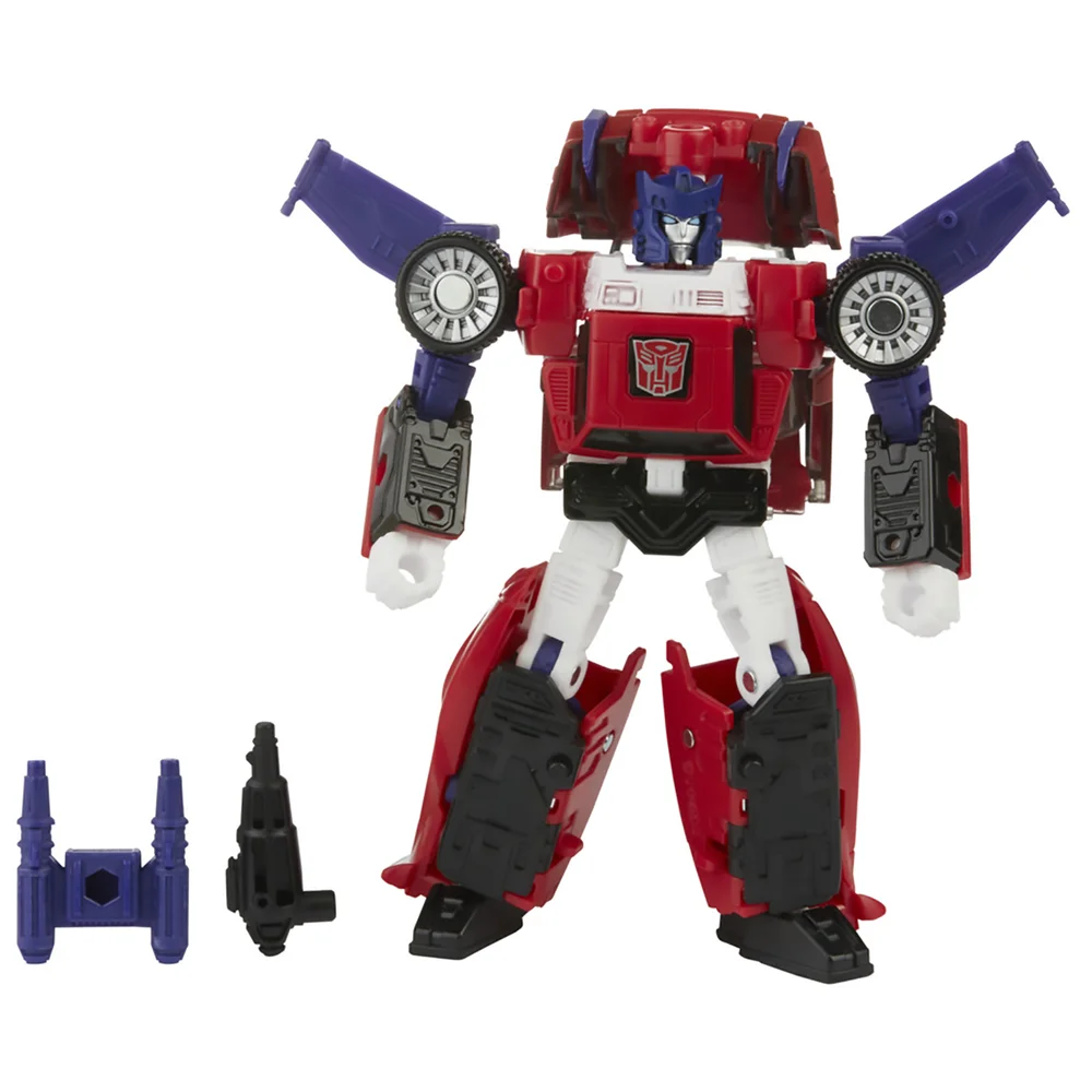 Hasbro Transformers Generations War for Cybertron: Kingdom Deluxe WFC-K41 Autobot Road Rage Action Figure Afbeelding 1