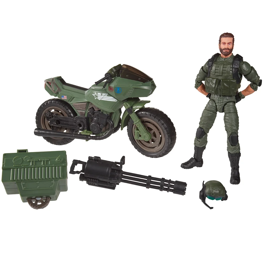 Hasbro G.I. Joe Classified Series Alvin “Breaker” Kinney with RAM Cycle Afbeelding 1