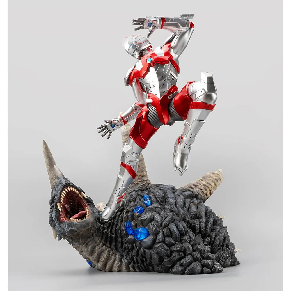 PureArts Ultraman 1/4 Scale Statue - Ultraman Vs. Black King Afbeelding 1
