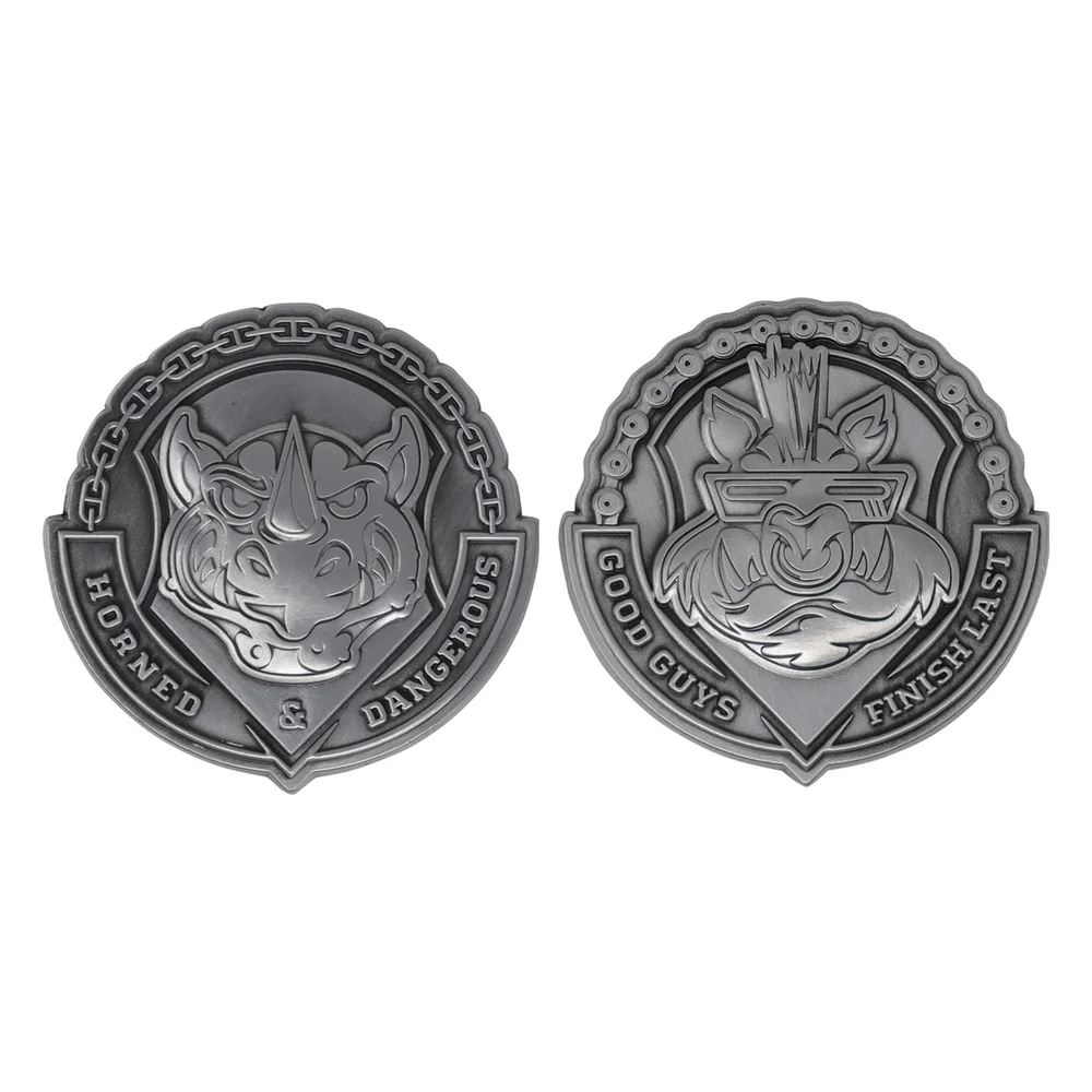 Fanattik Teenage Mutant Ninja Turtles Bad Guys Medallion Set Afbeelding 1
