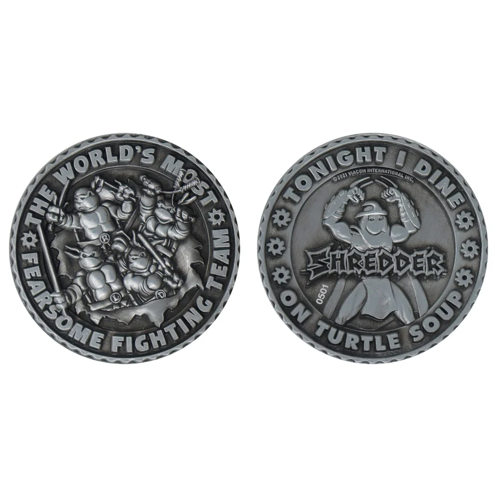 Fanattik Teenage Mutant Ninja Turtles Limited Edition Coin Afbeelding 1