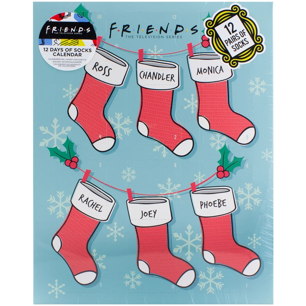 Friends Sock Advent Calendar Afbeelding 1