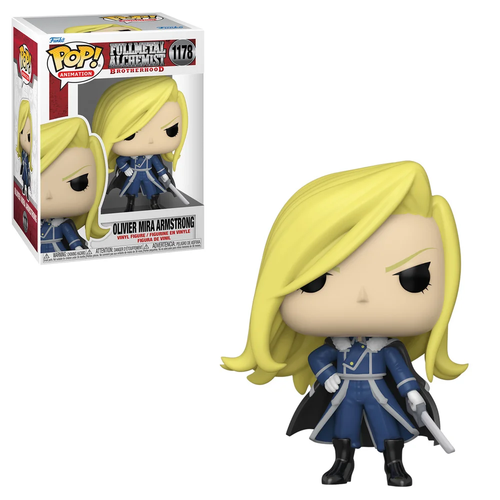 Fullmetal Alchemist: Brotherhood Olivier Armstrong with Sword Funko Pop! Vinyl Afbeelding 1