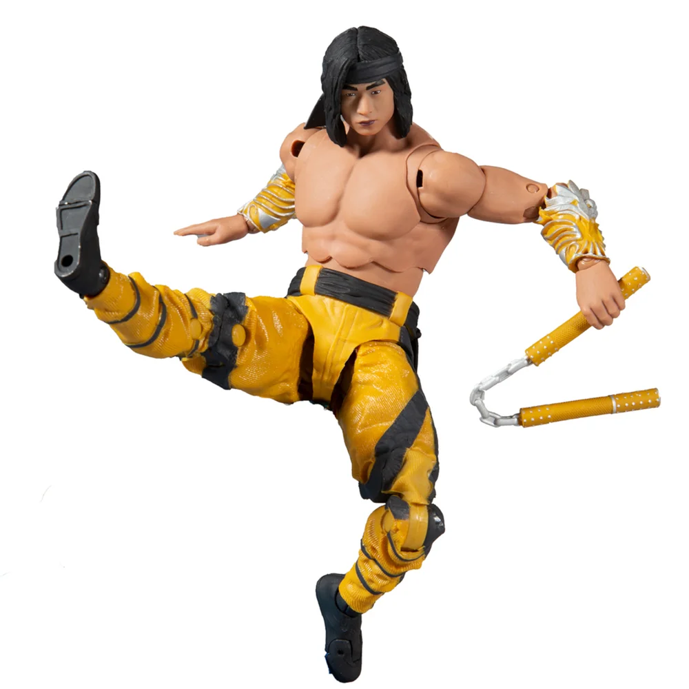 McFarlane Mortal Kombat 7 Inch Action Figure - Liu Kang (Fighting Abbot) Afbeelding 1