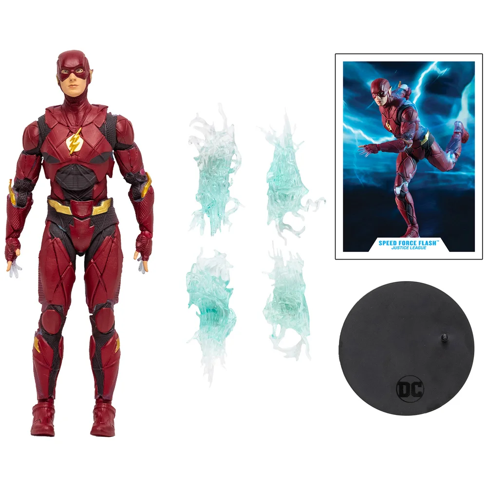 McFarlane DC Justice League Movie Speed Force Flash NYCC Edition Action Figure Afbeelding 1