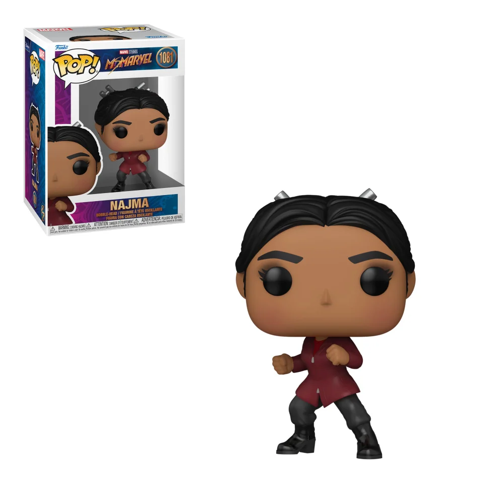 Ms Marvel Najma Funko Pop! Vinyl Afbeelding 1