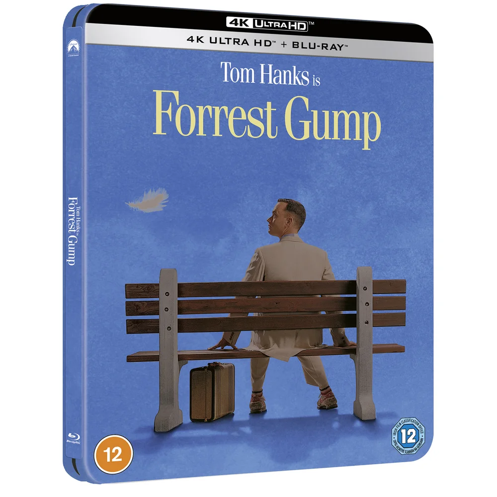 Forrest Gump - 4K Ultra HD Zavvi Exclusive Steelbook (Includes Blu-ray) Afbeelding 1