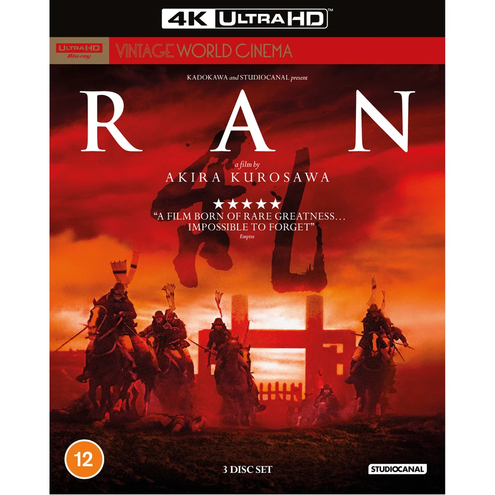 Ran (Vintage World Cinema) - 4K Ultra HD Afbeelding 1