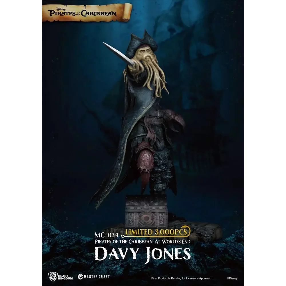Beast Kingdom Pirates of the Caribbean: At World's End Master Craft Statue - Davy Jones Afbeelding 1