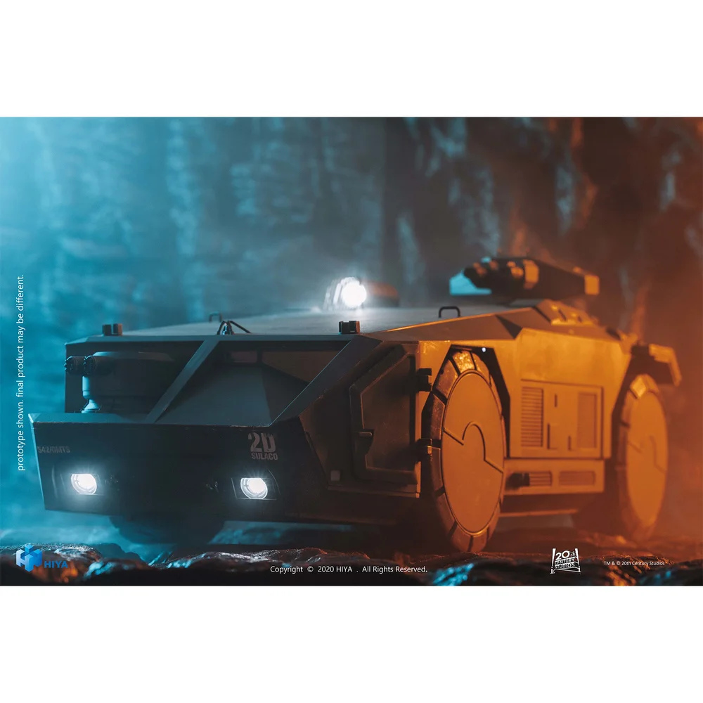 HIYA Toys Aliens Exquisite Mini 1/18 Scale Vehicle - Armored Personnel Carrier (Green Ver.) Afbeelding 1