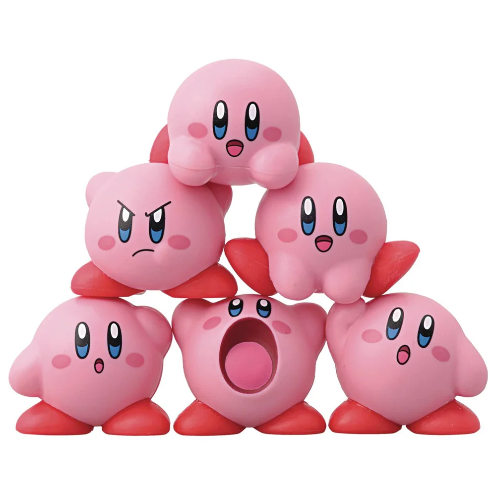 Kirby Nosechara Stacking Figure 10pc Set Afbeelding 1