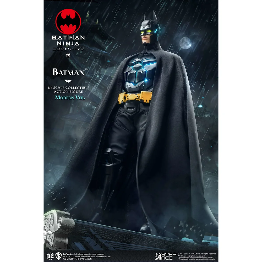 Star Ace Batman Ninja My Favourite Movie 1/6 Scale Collectible Action Figure - Modern Batman Afbeelding 1
