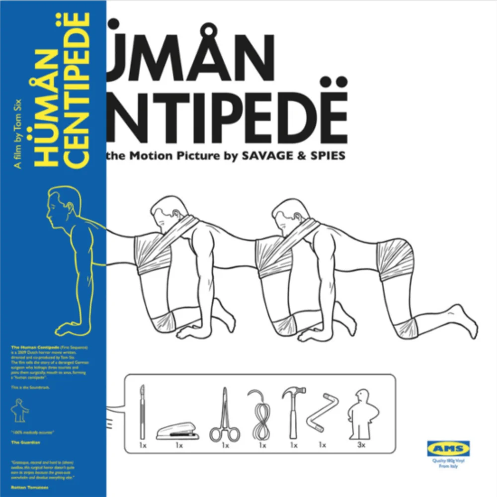 The Human Centipede (Music From The Motion Picture) Vinyl (Blue) Afbeelding 1