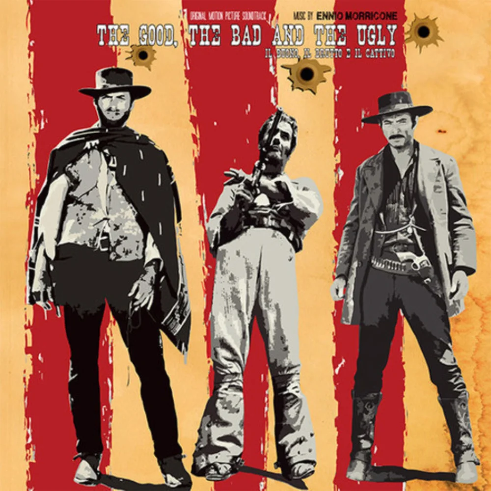 The Good, The Bad And The Ugly (Original Motion Picture Soundtrack) Vinyl (Clear) Afbeelding 1