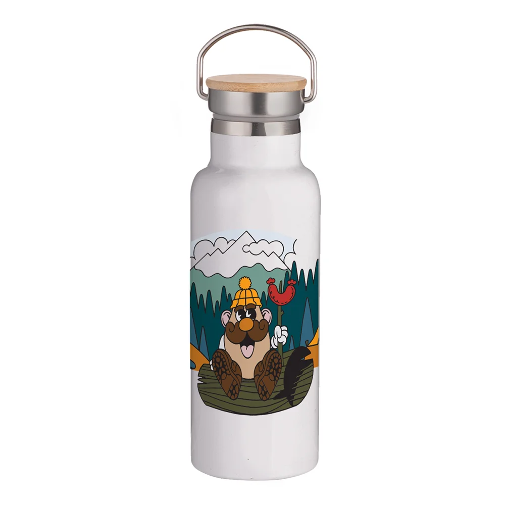Mr Potato Head Insulated Water Bottle - Steel Afbeelding 1