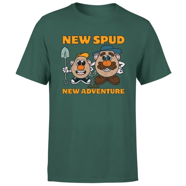 Mr. Potato Head New Spud, New Adventure Men's T-Shirt - Green