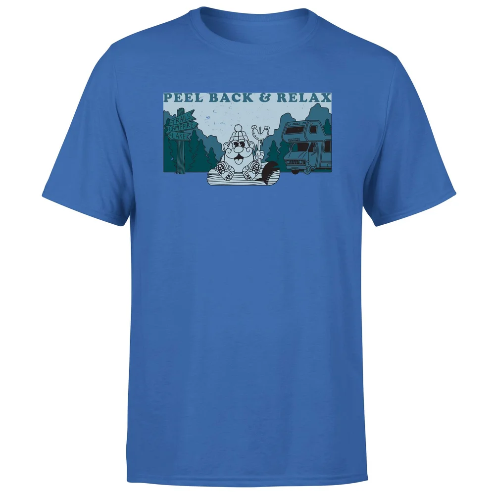 Mr. Potato Head Peel Back And Relax Men's T-Shirt - Blue - S Afbeelding 1