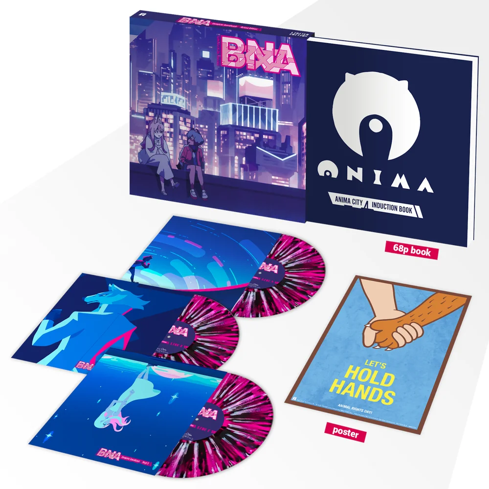 BNA: Brand New Animal Soundtrack - Zavvi Exclusive Deluxe Edition Vinyl 3LP Afbeelding 1
