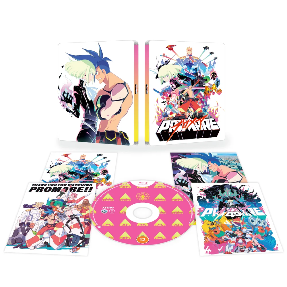 Promare - Limited Edition Blu-ray Steelbook Afbeelding 1