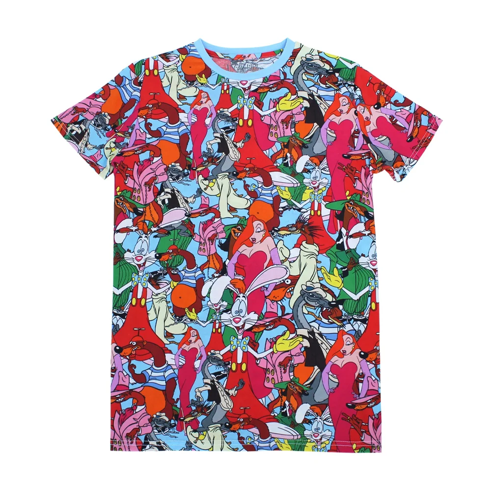 Cakeworthy Roger Rabbit AOP T-Shirt - L Afbeelding 1
