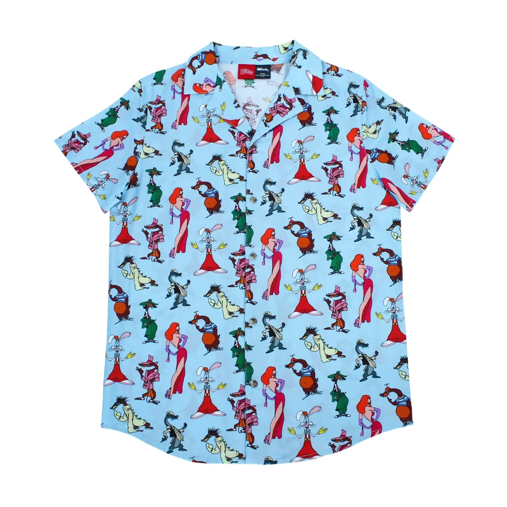 Cakeworthy Roger Rabbit Camp Shirt - M Afbeelding 1