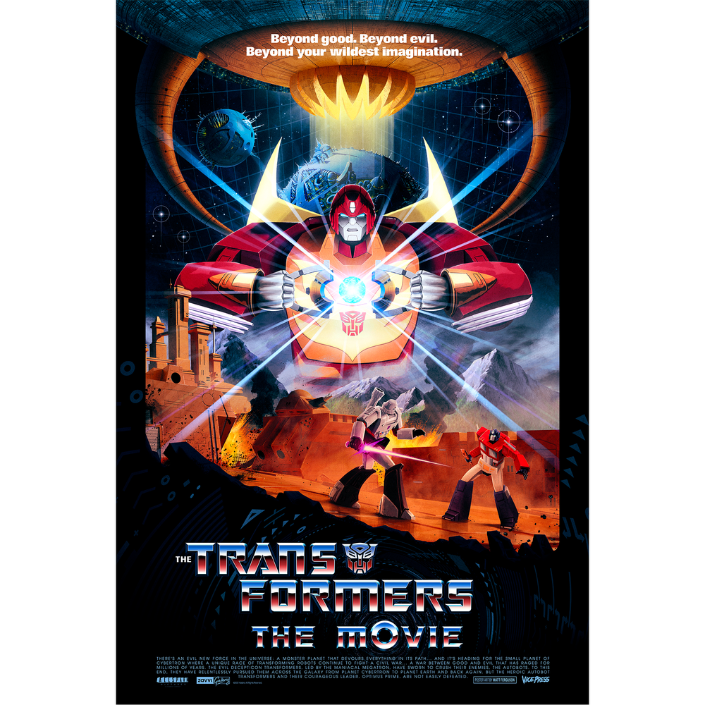Transformers 24x36" Lithograph Print by Matt Ferguson Afbeelding 1