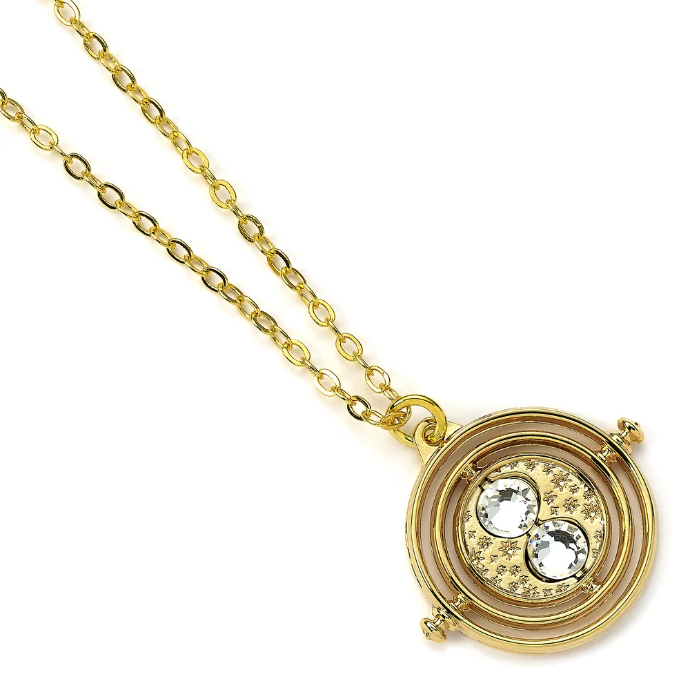 Harry Potter Fixed Time Turner Necklace - Gold Afbeelding 1