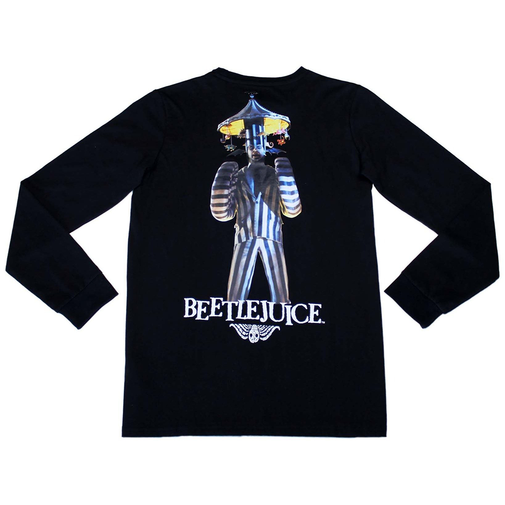 Cakeworthy Beetlejuice It's Showtime T-shirt LS - S Afbeelding 1