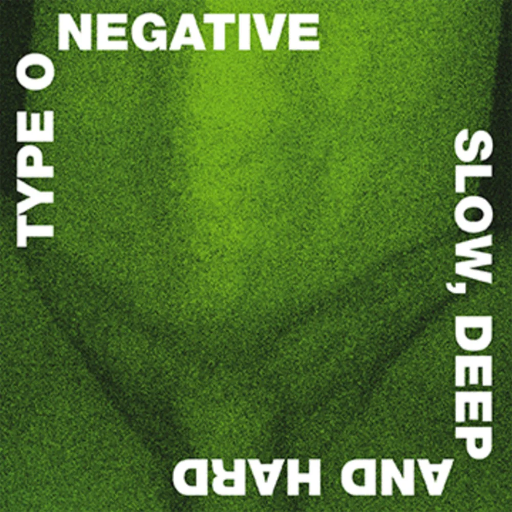 Type O Negative - Slow, Deep and Hard Vinyl 2LP (Green & Black Mixed) Afbeelding 1