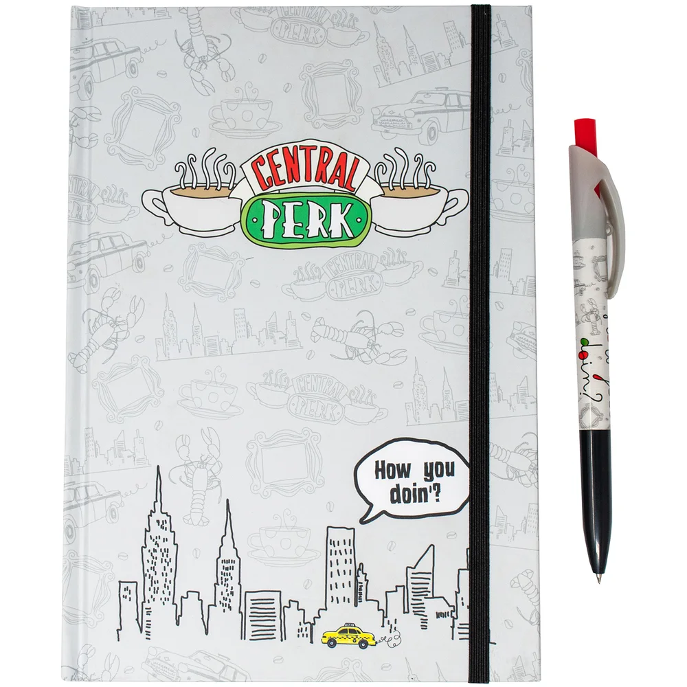 Friends Central Perk Notebook & Pen Afbeelding 1