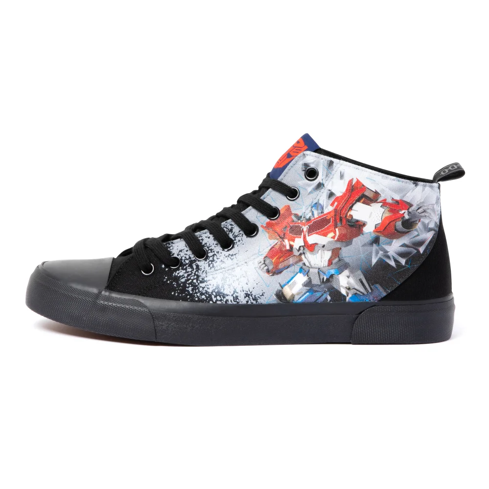 Akedo x Transformers Optimus Prime High Top - All Black - UK3 / EU35.5 Afbeelding 1