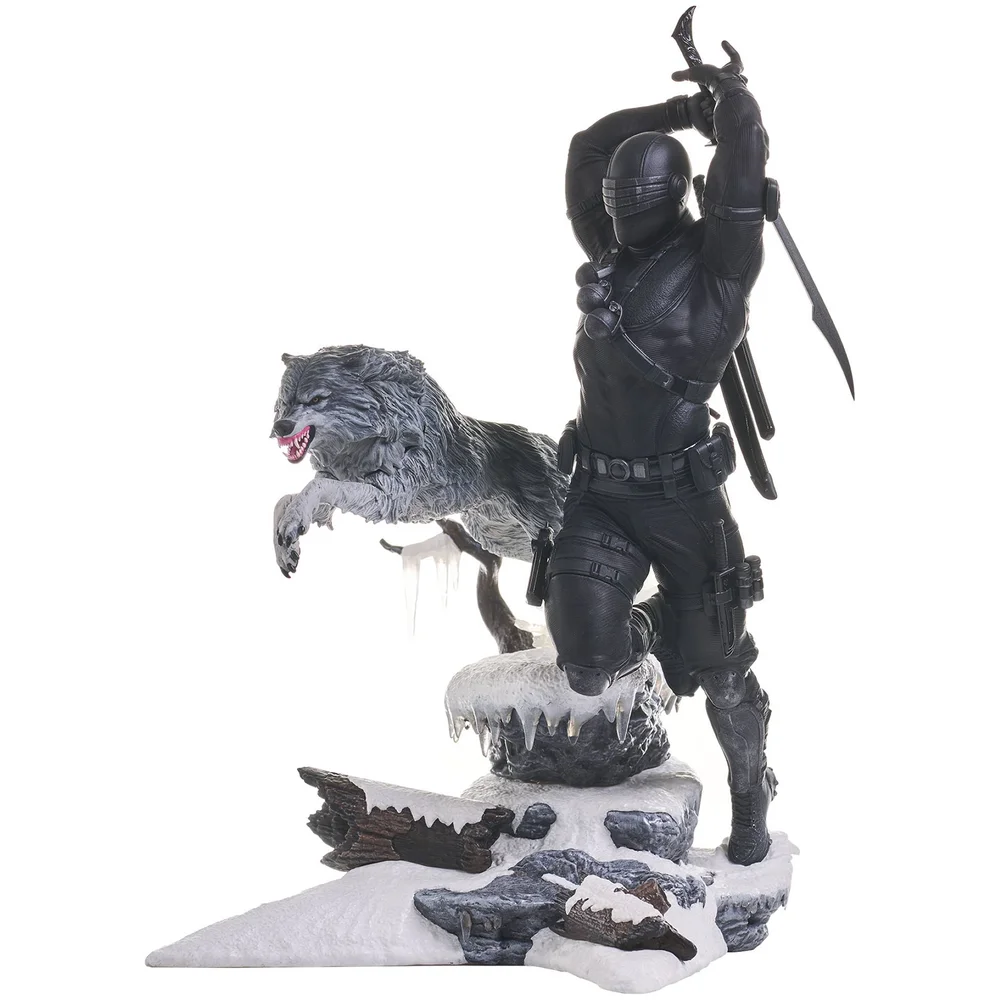 Diamond Select Movie Gallery PVC Statue - Snake Eyes Afbeelding 1