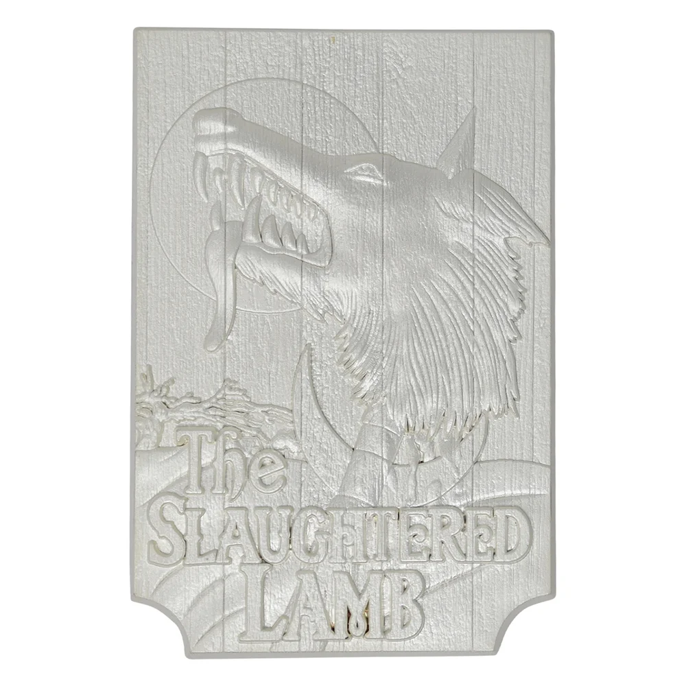 Fanattik American Werewolf in London Limited Edition Silver Plated Replica Afbeelding 1